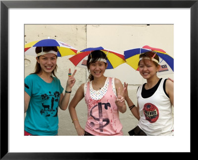 Local Teenagers Posing, Melaka, Malaysia by Michael Coyne Pricing Limited Edition Print image
