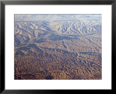 Aerial View Of Earth Patterns In Central California by Rich Reid Pricing Limited Edition Print image