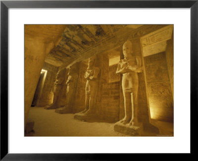 Interior Of Statues At The Temple Of Ramses Ii In Abu Simbel, Egypt by Richard Nowitz Pricing Limited Edition Print image