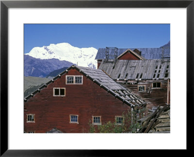 Kennicott Mine Leaching Plant And Mount Blackburn In, Alaska by Rich Reid Pricing Limited Edition Print image