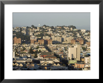 San Francisco Skyline From The Top Of Polk Street, California by Rich Reid Pricing Limited Edition Print image