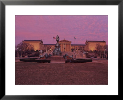Philadelphia Art Museum At Dusk by Kenneth Garrett Pricing Limited Edition Print image