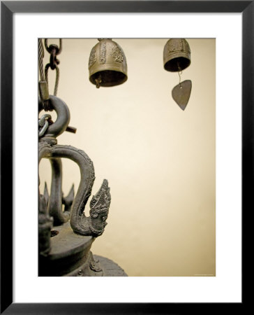 Temple Bells, Golden Mount, Wat Saket Temple, Bangkok, Thailand by Russell Young Pricing Limited Edition Print image