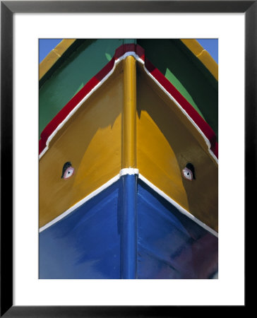 Luzzu Fishing Boat, Marsalforn, Gozo, Malta by Alan Copson Pricing Limited Edition Print image