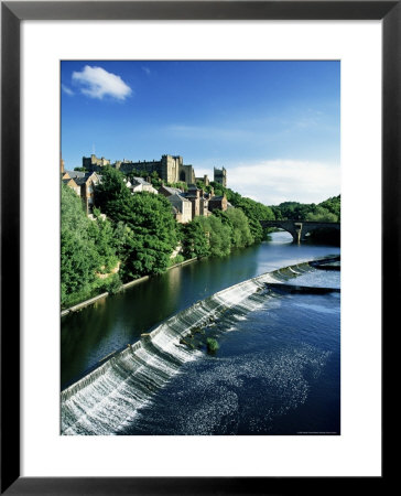 Durham Centre And River Wear, Durham, County Durham, England, United Kingdom by Neale Clarke Pricing Limited Edition Print image