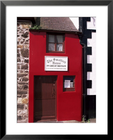 The Smallest House In Britain, Conwy, Wales, United Kingdom by Roy Rainford Pricing Limited Edition Print image