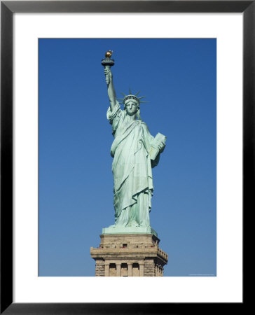 Statue Of Liberty, Liberty Island, New York City, New York, United States Of America, North America by Amanda Hall Pricing Limited Edition Print image