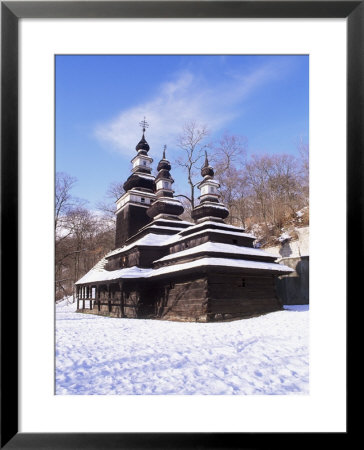 Christian Orthodox Wooden Church Of St. Michael Dating From 18Th Century, Prague, Czech Republic by Richard Nebesky Pricing Limited Edition Print image
