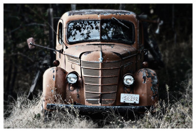 Old Truck In A Field by Shane Settle Pricing Limited Edition Print image
