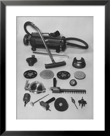 Various Tools That Can Be Attached To An Electro-Lux Vacuum Cleaner by Ralph Morse Pricing Limited Edition Print image