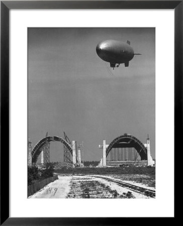 Blimp Hangar by Andreas Feininger Pricing Limited Edition Print image