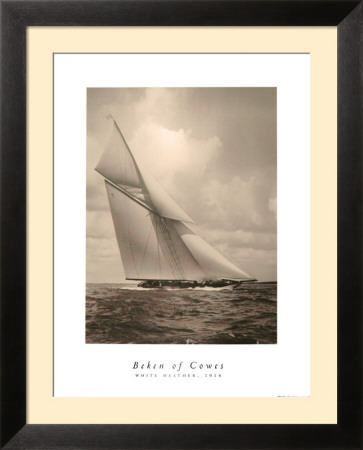 White Heather by Beken Of Cowes Pricing Limited Edition Print image