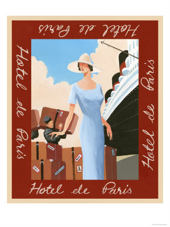 Hotel De Paris by Olivia Bergman Pricing Limited Edition Print image