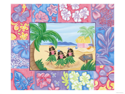 Hula Trio by Emily Duffy Pricing Limited Edition Print image