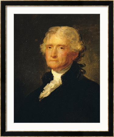 Thomas Jefferson (1743-1826) Third President Of The United States Of America (1801-1809) by George Peter Alexander Healy Pricing Limited Edition Print image