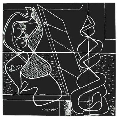 La Mer Est Toujours Presente Ix by Le Corbusier Pricing Limited Edition Print image