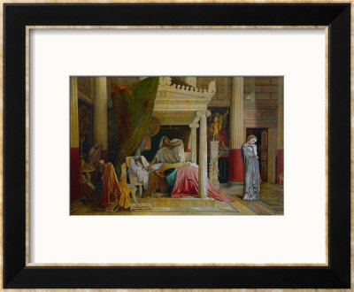 Stratonice, Or The Illness Of Antiochos, 1866 by Jean-Auguste-Dominique Ingres Pricing Limited Edition Print image