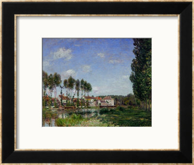 Moret, Bords Du Loing, France by Alfred Sisley Pricing Limited Edition Print image