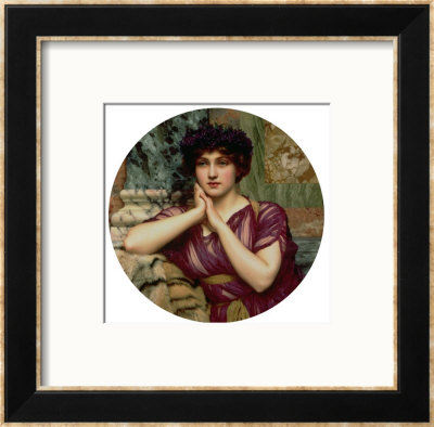 A Classical Beauty, 1901 by John William Godward Pricing Limited Edition Print image