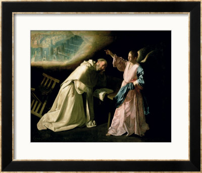 Vision Of St. Peter Nolasco, 1629 by Francisco De Zurbaran Pricing Limited Edition Print image