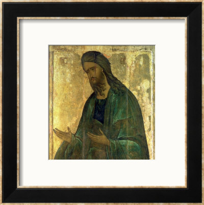 Icon Of St. John The Baptist by Andrei Rublev Pricing Limited Edition Print image