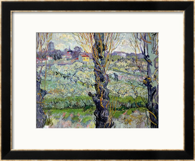 View Of Arles, C.1889 by Vincent Van Gogh Pricing Limited Edition Print image