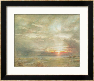 Venice From The Hebrew Cemetery by Albert Goodwin Pricing Limited Edition Print image