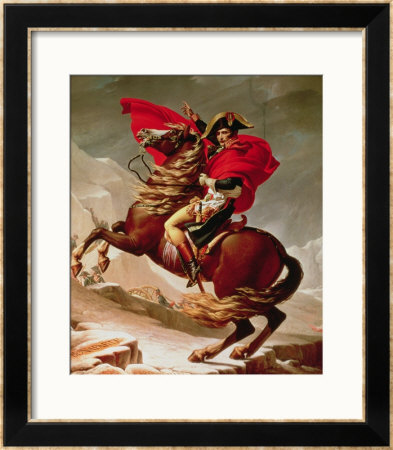 Napoleon Crossing The Alps, Circa 1800 by Jacques-Louis David Pricing Limited Edition Print image