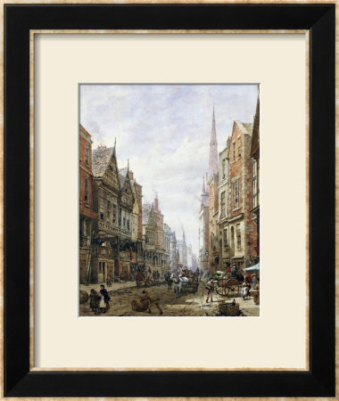 Watergate Street, Chester by Louise J. Rayner Pricing Limited Edition Print image