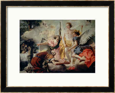 Abraham And The Three Angels by Giandomenico Tiepolo Pricing Limited Edition Print image