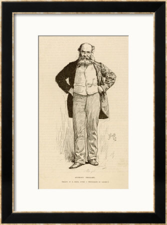 Anthony Trollope English Novelist by R. Birch Pricing Limited Edition Print image