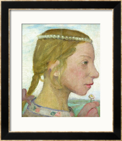 A Young Girl by Paula Modersohn-Becker Pricing Limited Edition Print image