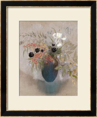 Flowers In A Vase by Odilon Redon Pricing Limited Edition Print image
