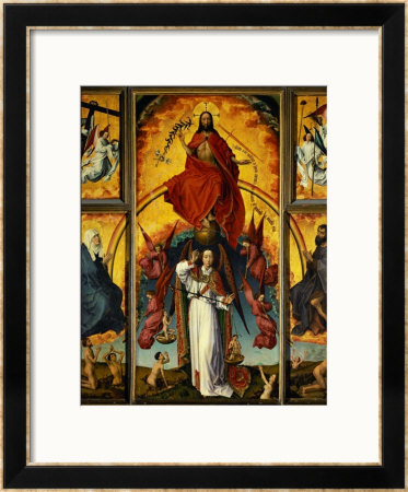 Altar Of The Last Judgement by Rogier Van Der Weyden Pricing Limited Edition Print image