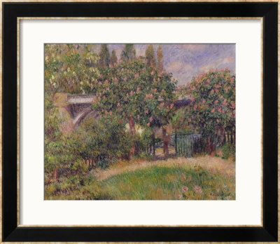 Railway Bridge At Chatou, 1881 by Pierre-Auguste Renoir Pricing Limited Edition Print image