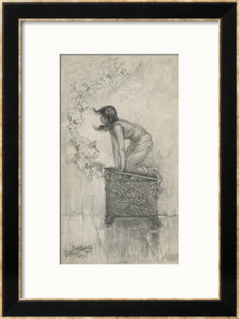 Hephaistos Created Pandora On Zeus's Orders To Bring Ruin To Mankind by F.S. Church Pricing Limited Edition Print image