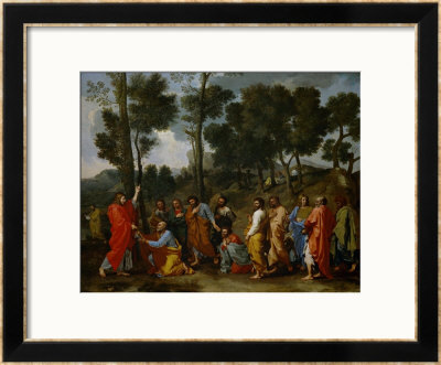 Christ Handing The Keys To Saint Peter by Nicolas Poussin Pricing Limited Edition Print image