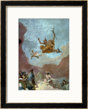 Mercury, Messenger Of The Gods by Giovanni Battista Tiepolo Pricing Limited Edition Print image