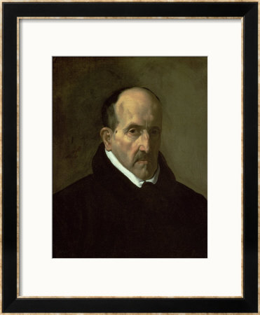 Portrait Of Don Luis De Gongora Y Argote 1622 by Diego Velazquez Pricing Limited Edition Print image