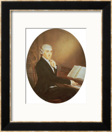 Joseph Haydn Circa 1795 by Johann Zitterer Pricing Limited Edition Print image