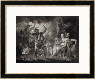Macbeth, The Three Witches And Hecate In Act Iv, Scene I Of Macbeth By Shakespeare Published 1805 by John & Josiah Boydell Pricing Limited Edition Print image