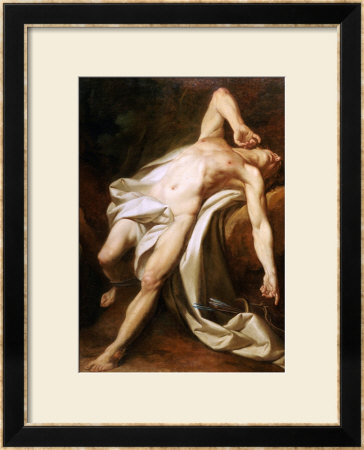 Saint Sebastian by Nicolas-Guy Brenet Pricing Limited Edition Print image