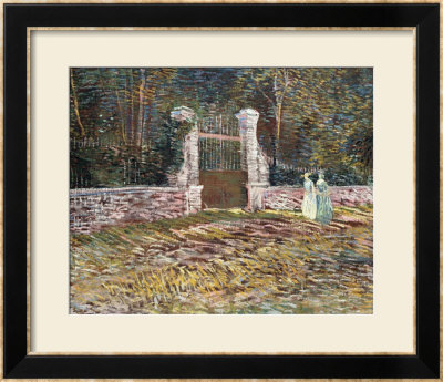 Entrance To The Voyer-D'argenson Park At Asnieres by Vincent Van Gogh Pricing Limited Edition Print image