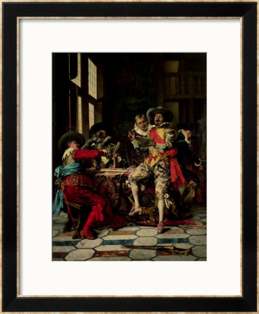 Les Chanteurs by Adolphe Alexandre Lesrel Pricing Limited Edition Print image