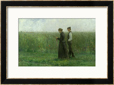 Sunday Afternoon, 1893 by Leopold Karl Walter Von Kalckreuth Pricing Limited Edition Print image