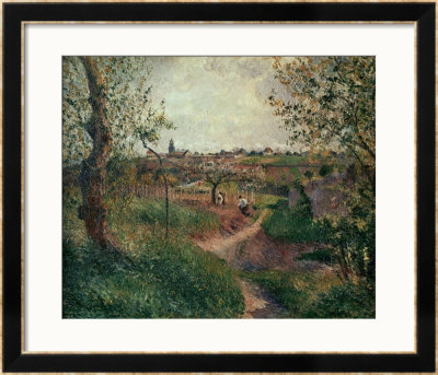 A Path Through The Fields (Pontoise) by Camille Pissarro Pricing Limited Edition Print image