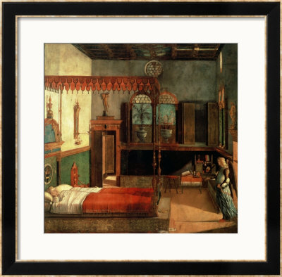 Dream Of St.Ursula, 1495 by Vittore Carpaccio Pricing Limited Edition Print image