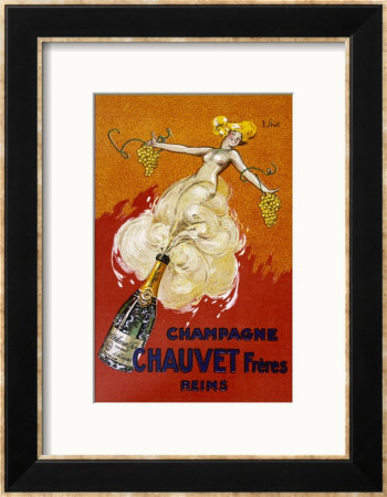 Poster For Chauvet Champagne by J. J. Stall Pricing Limited Edition Print image