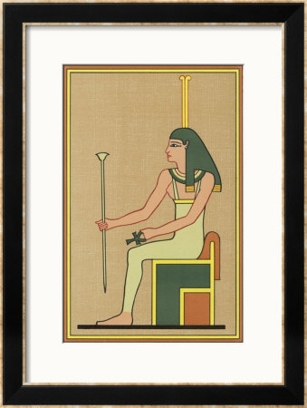 The Goddess Who Presides At Childbirth by E.A. Wallis Budge Pricing Limited Edition Print image
