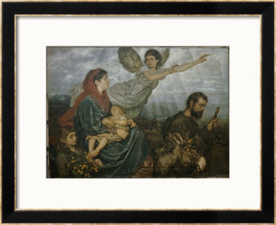 Flight Into Egypt by Hans Thoma Pricing Limited Edition Print image